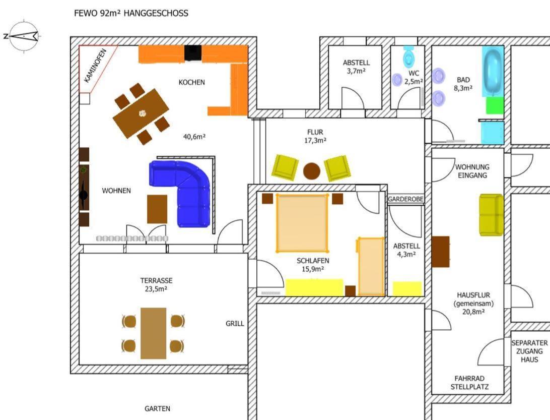 Ferienwohnung Leupolz Wangen im Allgäu Zimmer foto